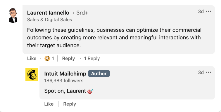 Engage with Your Audience - Mailchimp Example